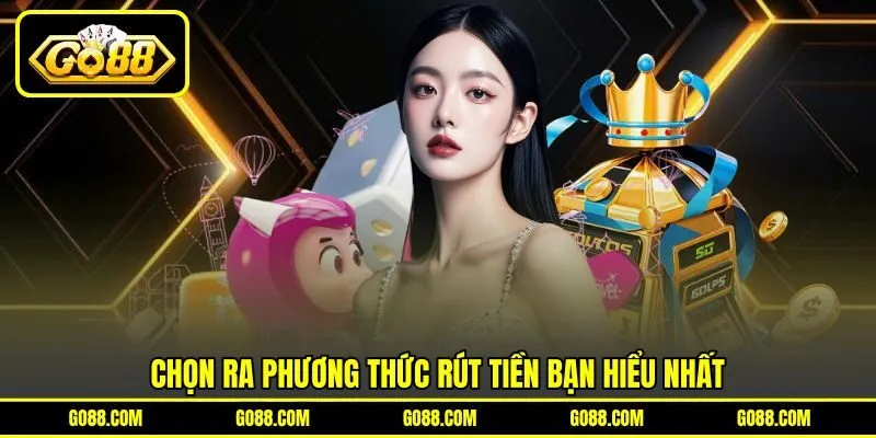 Chọn ra phương thức rút tiền bạn hiểu nhất Chọn ra phương thức rút tiền bạn hiểu nhất